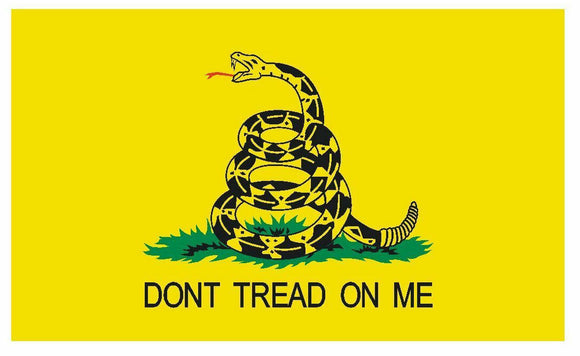 Gadsden Dont Tread On Me Vinyl Historic US Flag DECAL Sticker MADE IN US D545 - OwnTheAvenue
