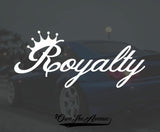 Royalty Car Auto JDM Racing Drifting Window Decal Sticker 7.5" - OwnTheAvenue