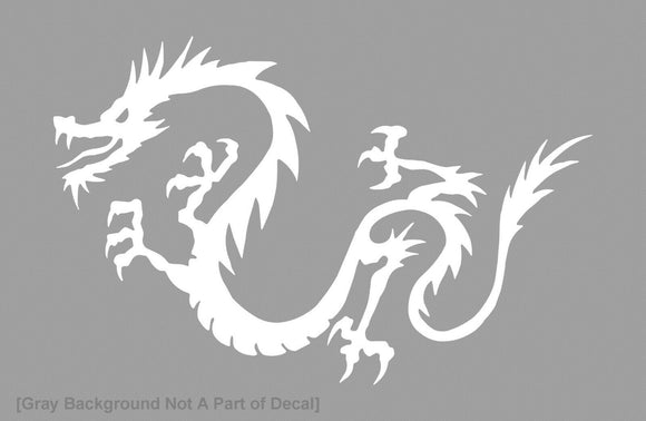 Chinese Japanese Japan JDM Racing Drifting Dragon Vinyl Decal Sticker 4