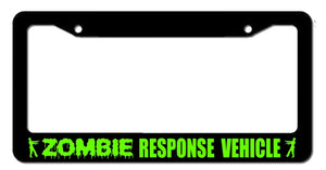Zombie Response Vehicle #2 Funny Zombie Apocalypse Car Truck Auto License Plate - OwnTheAvenue