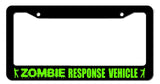 Zombie Response Vehicle #2 Funny Zombie Apocalypse Car Truck Auto License Plate - OwnTheAvenue