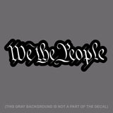 x3 We The People Constitution American Pro Vinyl Decal Sticker 6" #DigiPrnt