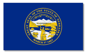 New Hampshire State Flag Car Truck Window Bumper Laptop Sticker Decal 4"