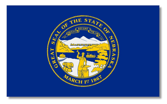 New Hampshire State Flag Car Truck Window Bumper Laptop Sticker Decal 4
