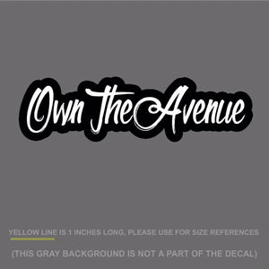 OwnTheAvenue Sticker Decal JDM Lifestyle 7" DigiPrint - (OTA#2FC) - OwnTheAvenue