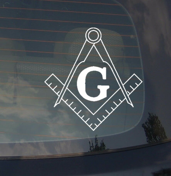 Masonic Government Illumanati Car Decal Sticker Anarchy Conspiracy 8