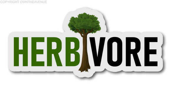 Herbivore Plant Based Diet Vegan Vegetarian Funny Vinyl Decal Sticker 5