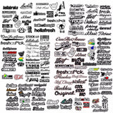 JDM 10 Random Car Stickers Decals Bulk Wholesale Pack Lot Race Drift Model#NH76 - OwnTheAvenue