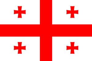 Georgia GA Flag Vinyl Sticker Choose Size - OwnTheAvenue