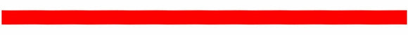 Support Firefighters Red Thin Reflective Line Strip Decal Sticker 10