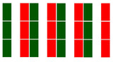 Italian Flag Sticker Italy Auto Window Vinyl Car Truck - OwnTheAvenue