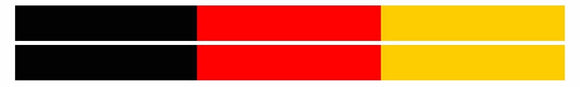 Thin German Flag Stripe Sticker Decal Vinyl Germany Flag Colors European Euro - OwnTheAvenue