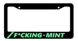 Mint JDM Drag Drift Drifting Racing Low Funny Car Truck License Plate Frame
