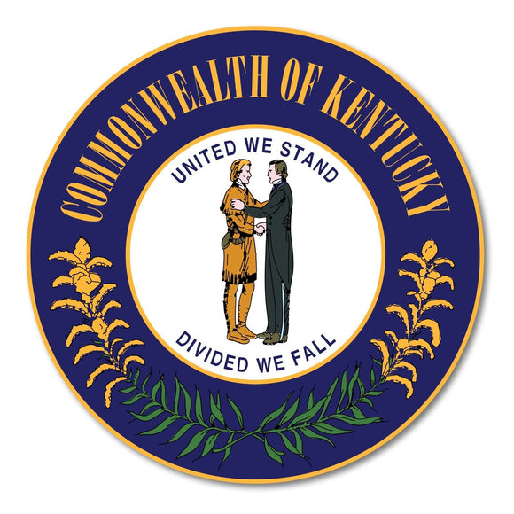 Seal of Kentucky KY State Car Truck Window Bumper Laptop Vinyl Sticker Decal 4