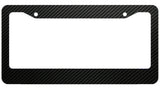 JDM Black Carbon Look License Plate Frame Front & Rear Universal DIY - OwnTheAvenue