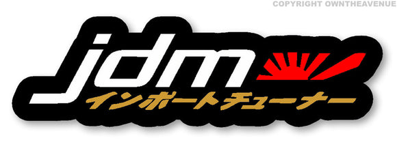 JDM Rising Sun Kanji Flag Drifting Racing Auto Window Bumper Decal Sticker 5