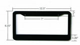 Mason Masonic Freemason Freemasonry Black License Plate Frame - OwnTheAvenue