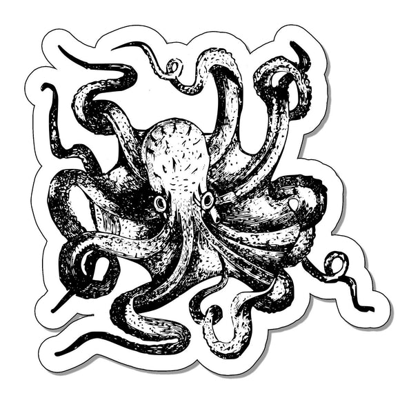 Octopus Sea Creature Squid Ocean Monster Sticker Decal 3