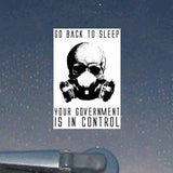 Government Anarchy 911 Anonymous Anti New World Order Vinyl Decal Sticker 4" - OwnTheAvenue