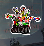 JDM Joker Crown Hat Sticker Bomb Racing Drifting Drag Car Truck Sticker Decal V7 - OwnTheAvenue