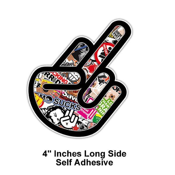 Shocker Funny Sticker Bomb Graffiti Wrap Sheet JDM Custom Helladope Racing #3 3 - OwnTheAvenue