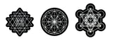 Sacred Geometry Math Kabbalah Car Window Sticker Decal Pack Lot of 3 FCV - OwnTheAvenue