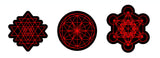 Sacred Geometry Math Kabbalah Car Window Sticker Decal Pack Lot of 3 FCV - OwnTheAvenue
