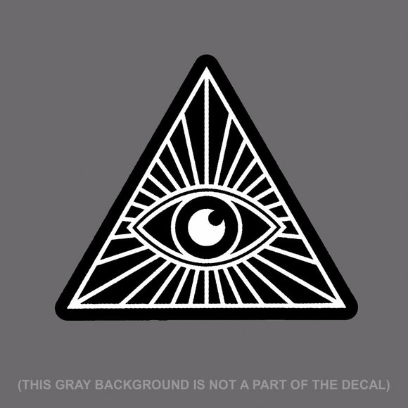 All Seeing Eye Illuminati NWO Vinyl Decal Sticker 4
