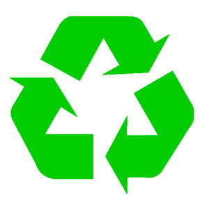 Recycle Symbol Green 5" Inches Vinyl Decal Window Sticker - OwnTheAvenue