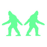 Bigfoot Yeti Sasquatch Vinyl Decal Sticker Pack of 2 L R 4" #MD4F - OwnTheAvenue