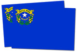x2 Nevada NV State Flag Car Truck Window Bumper Cup Cooler Laptop Sticker Decal - OwnTheAvenue