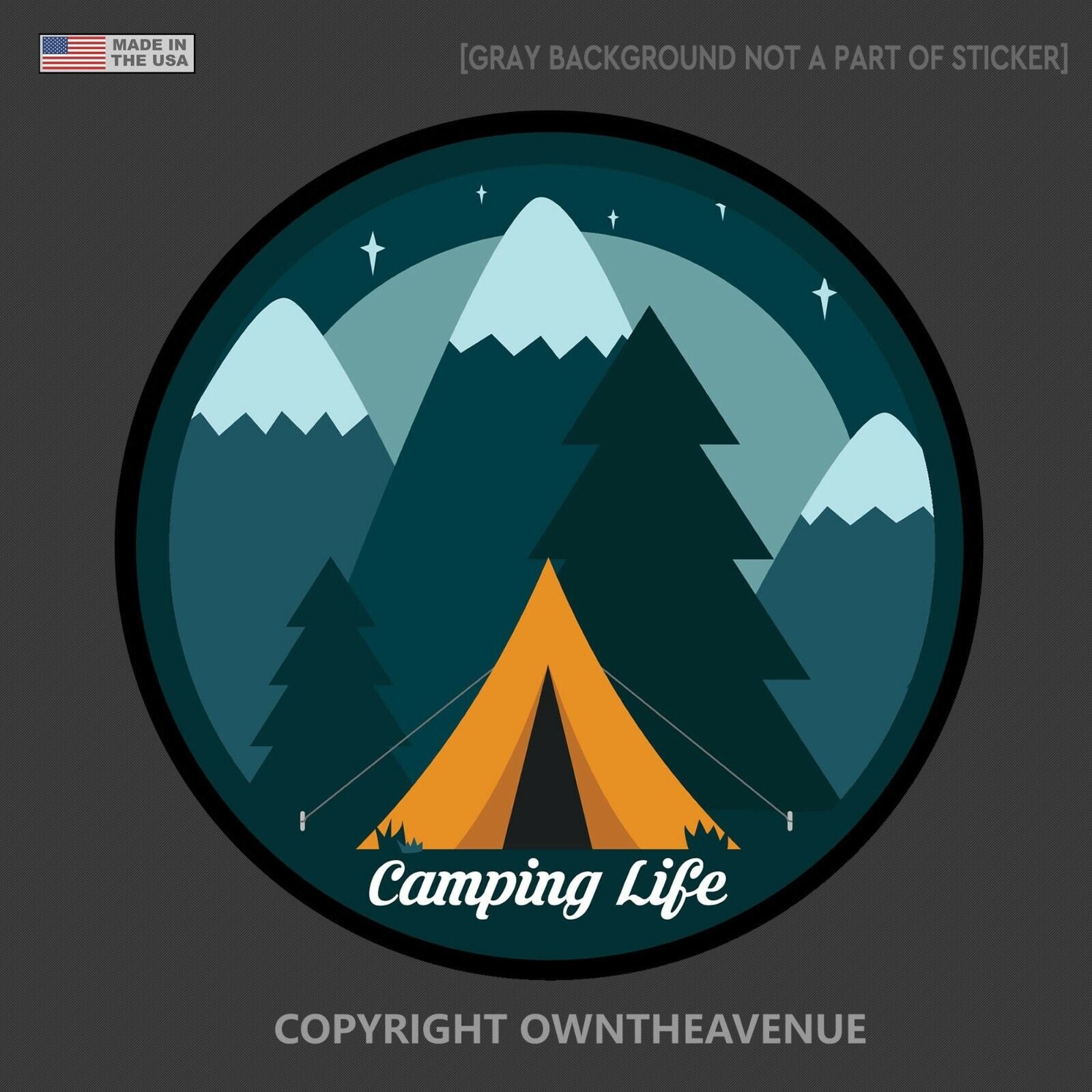 Outdoor Sticker Set, Outdoorsmen Stickers, Fishing Stickers, Camping  Stickers, Hunting Stickers