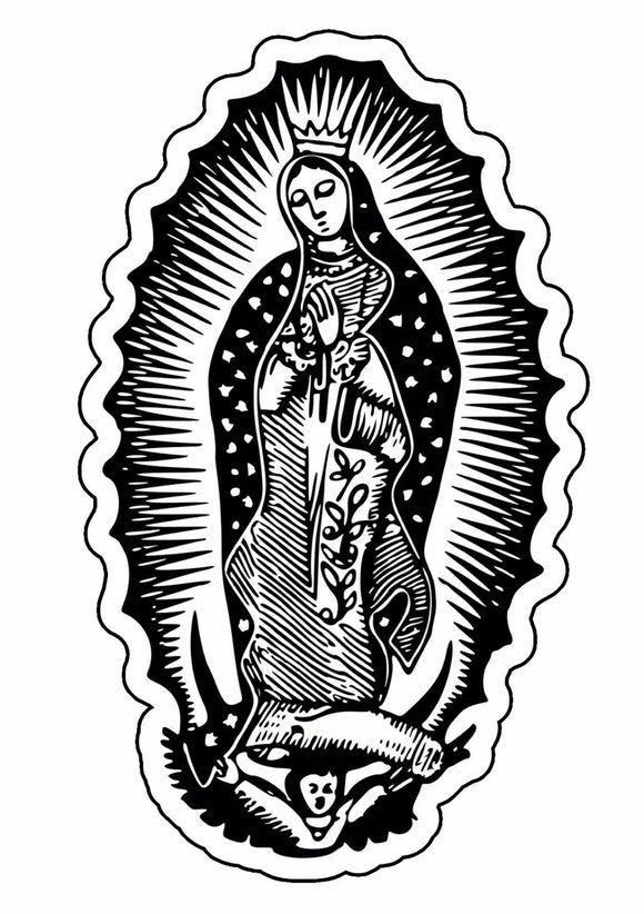 Virgin Mary Christian Religion Christ Holy Bible Decal Sticker 5