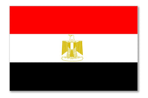 Egypt Egyptian Country Flag Car Truck Window Bumper Laptop Cooler Sticker Decal - OwnTheAvenue