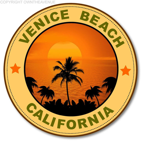 Venice Beach California Southern Cali SoCal Surfing Surf Vinyl Decal Sticker 4