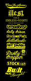 11 JDM Racing Drifting Drag Vinyl Sticker Decal Pack Lot - Model: 92934B - OwnTheAvenue
