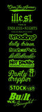 11 JDM Racing Drifting Drag Vinyl Sticker Decal Pack Lot - Model: 92934B - OwnTheAvenue