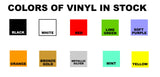 This DJ Won't Take Requests Funny Hip Hop Music Joke Vinyl Decal Sticker 7" - OwnTheAvenue