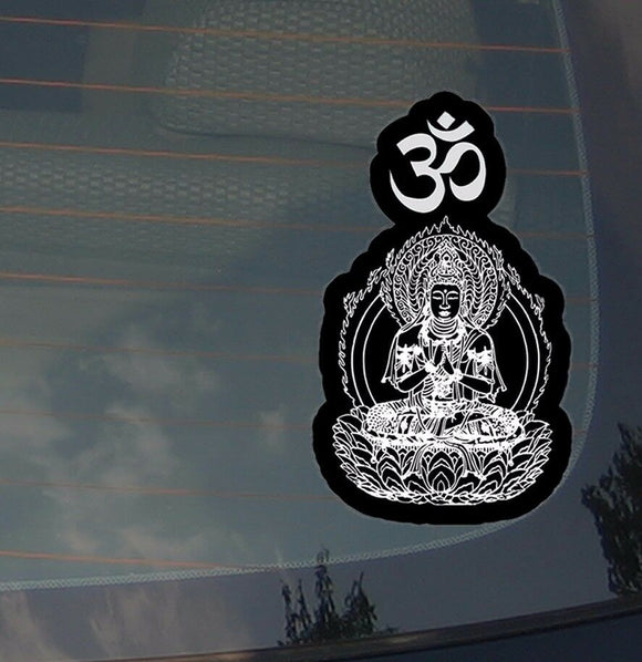 Om Aum Symbol Yoga Hindu Buddha India Meditation Graphic Decal Sticker 4