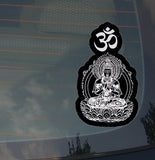 Om Aum Symbol Yoga Hindu Buddha India Meditation Graphic Decal Sticker 4" - OwnTheAvenue