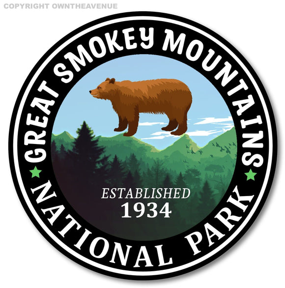 Great Smokey Mountains National Park Gift Souvenir Car Truck Vinyl Sticker Decal - OwnTheAvenue