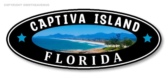 Captiva Island Florida Souvenir Car Truck Window Bumper Vinyl Sticker Decal 4
