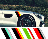Universal Sport Stripe Side Door Car Truck Racing Vinyl Decal Sticker - OwnTheAvenue