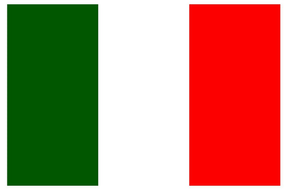 Italian Flag Sticker Italy Auto Window Vinyl Car Truck - OwnTheAvenue