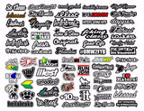 JDM 65+ Car Sticker Decal Mega Pack Lot Low Funny JDM Boost Model - OS/SC01 - OwnTheAvenue