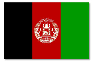 Afghanistan Country Flag Car Truck Window Bumper Laptop Cup Cooler Sticker Decal