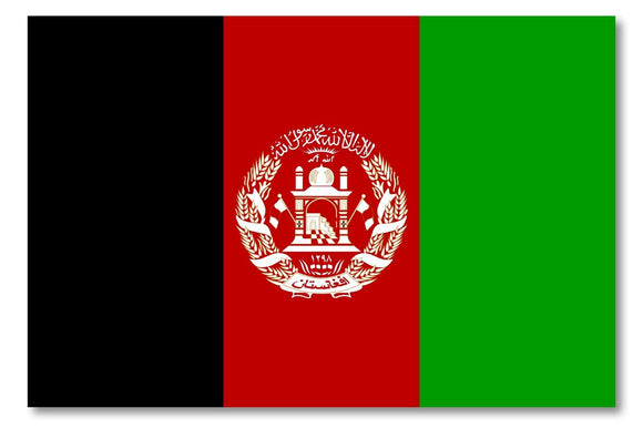 Afghanistan Country Flag Car Truck Window Bumper Laptop Cup Cooler Sticker Decal - OwnTheAvenue