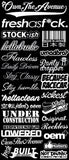 10 Random JDM Sticker Pack Lot of  Decals Low Race Drift Dope Low Custom #10rSH - OwnTheAvenue