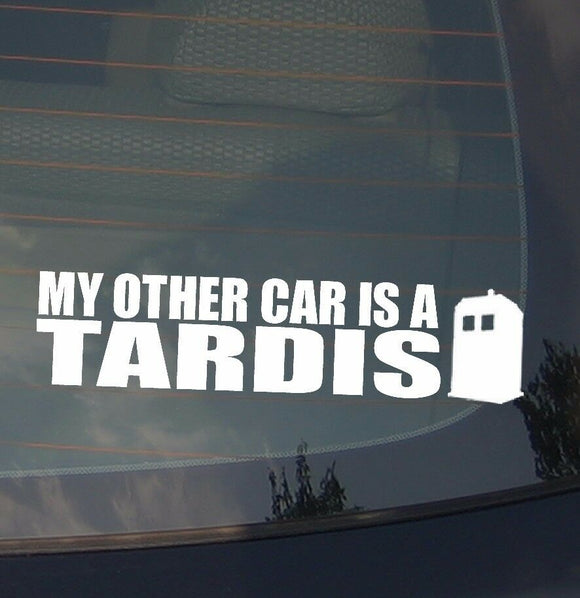 My Other Car Is a Tardis Funny JDM Low Drift Racing Dope Decal Sticker 7