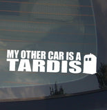 My Other Car Is a Tardis Funny JDM Low Drift Racing Dope Decal Sticker 7" - OwnTheAvenue